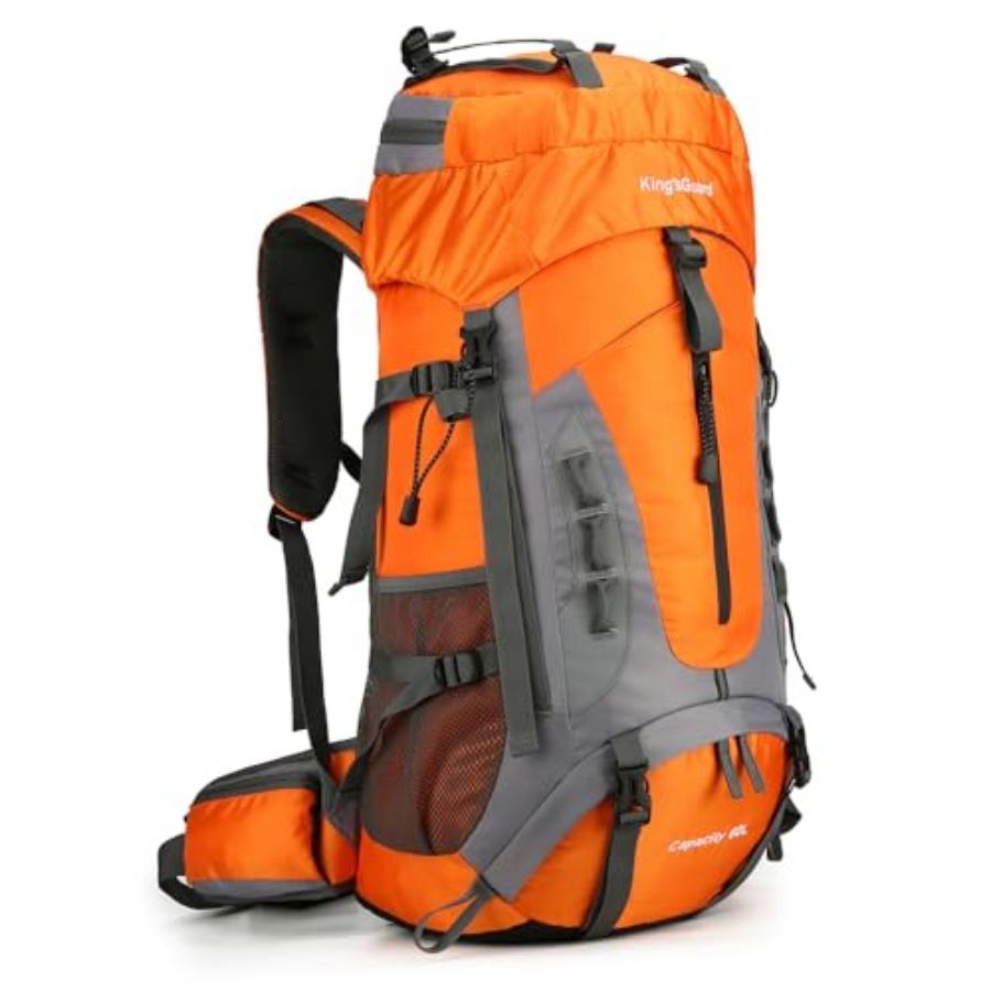 Rain Cover Backpack - 60L Hiking Backpack for Men and