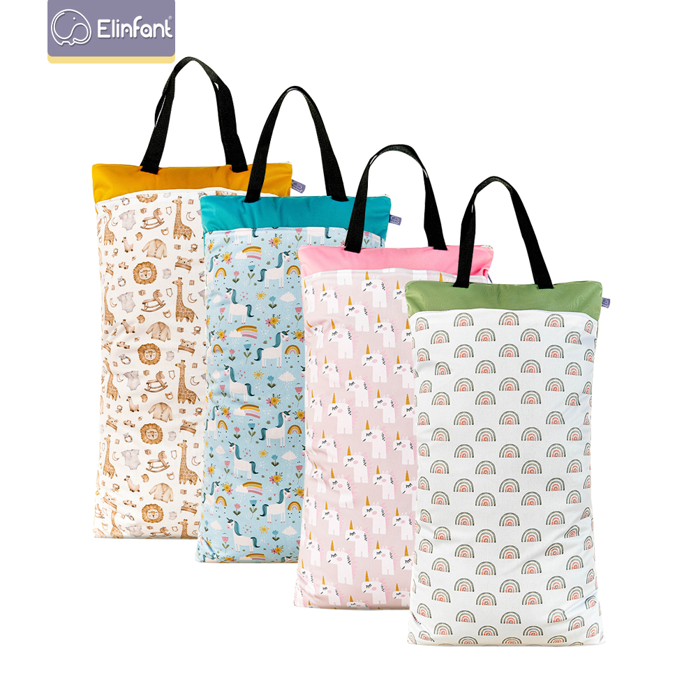 Backpack Diaper Bag - Elinfant 40*70cm Large Hanging Wet/Dry Pail