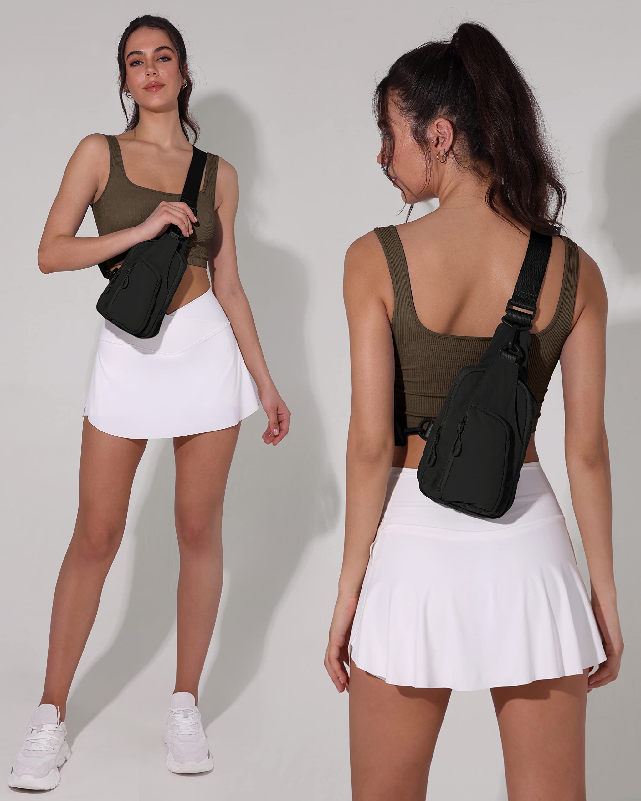 Small Sling Bag with Adjustabl - Sling Backpack Shoulder recensione e prezzo