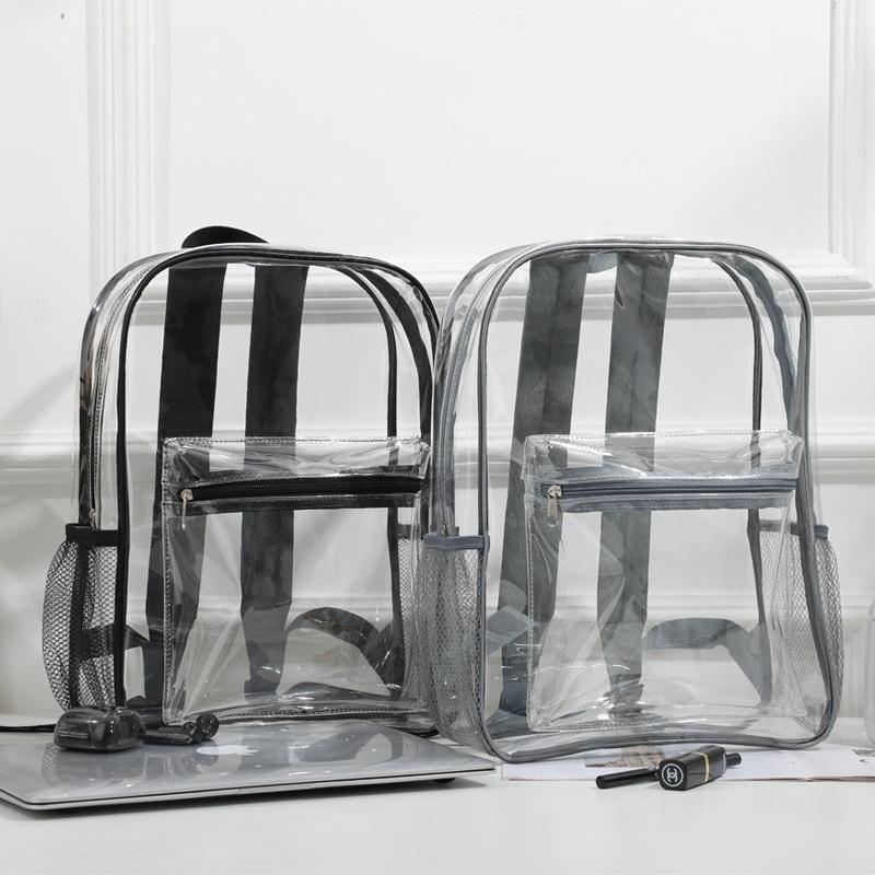 Transparent PVC Outdoor Sports - Canvas Backpack Casual recensione e prezzo