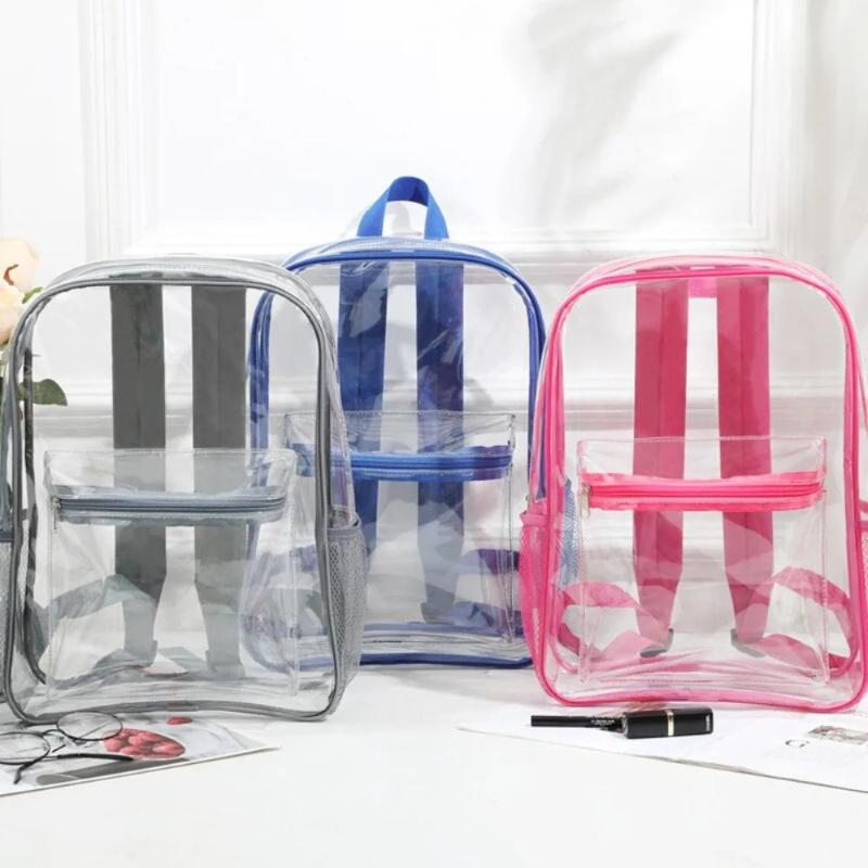 Transparent PVC Outdoor Sports - Canvas Backpack Casual recensione e prezzo
