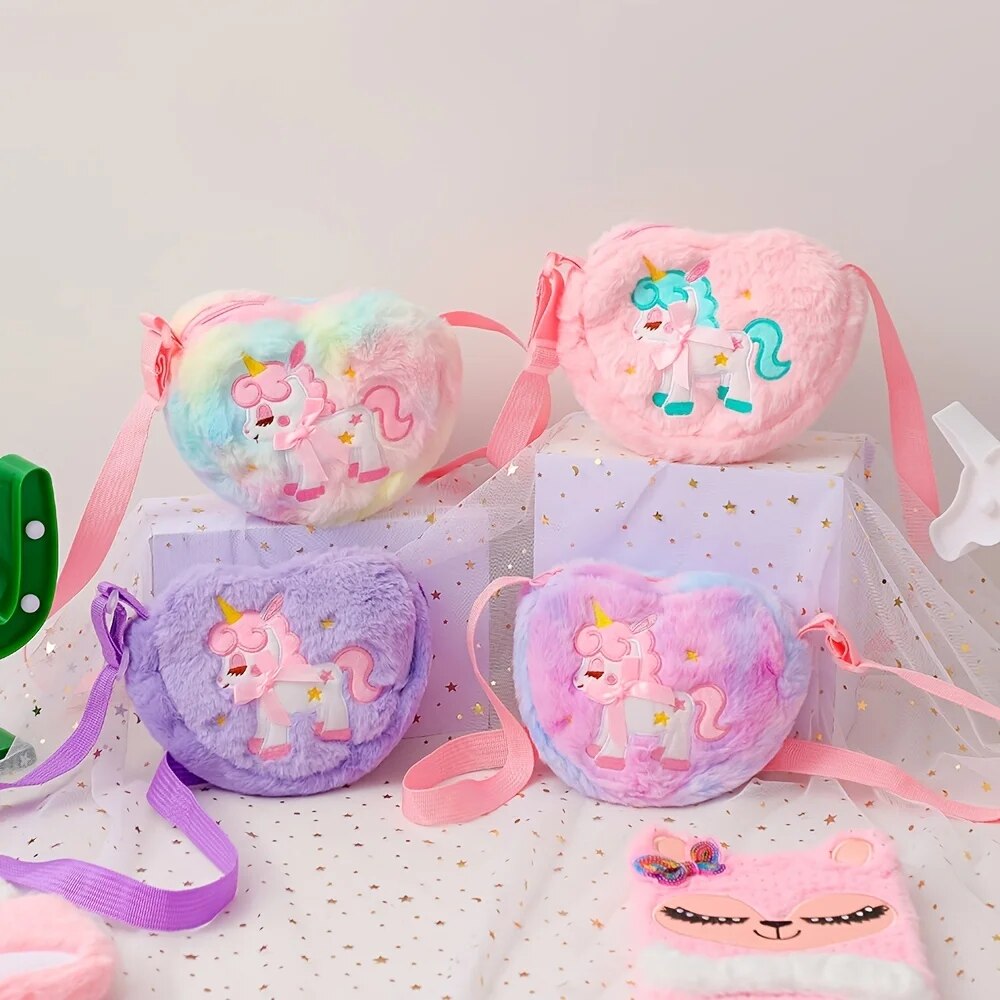 Cute Unicorn For Girls Plush H - Mini Backpack Purse recensione e prezzo