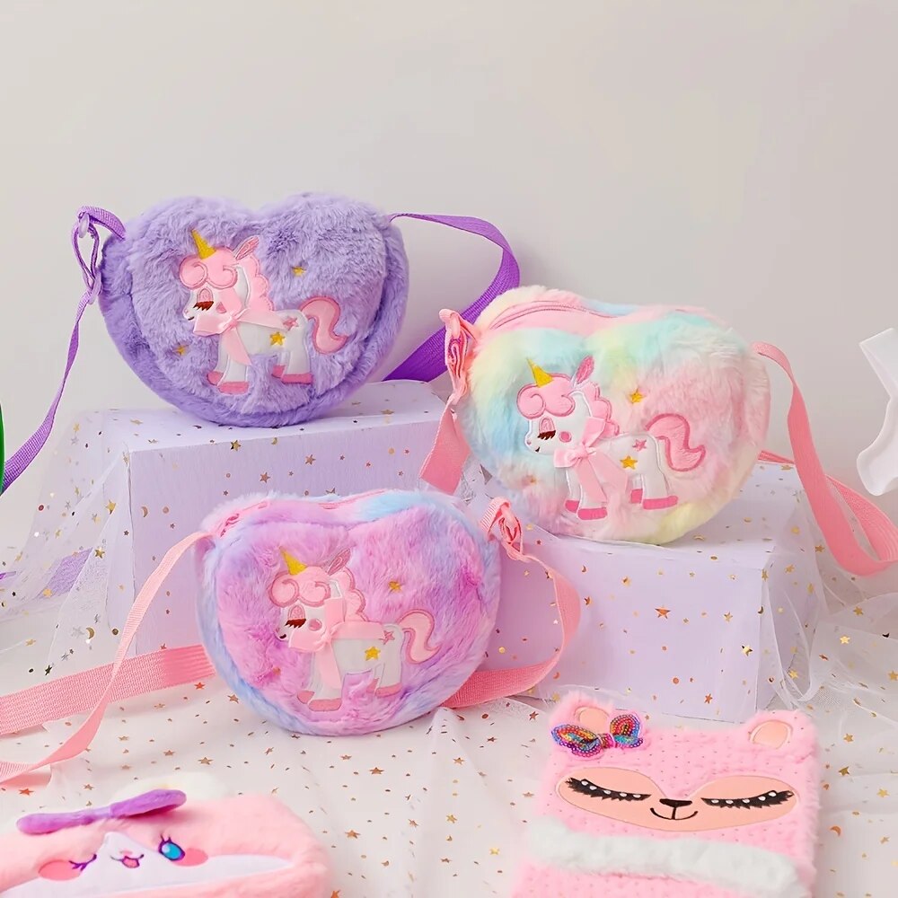 Cute Unicorn For Girls Plush H - Mini Backpack Purse recensione e prezzo