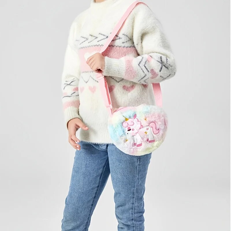 Cute Unicorn For Girls Plush H - Mini Backpack Purse recensione e prezzo