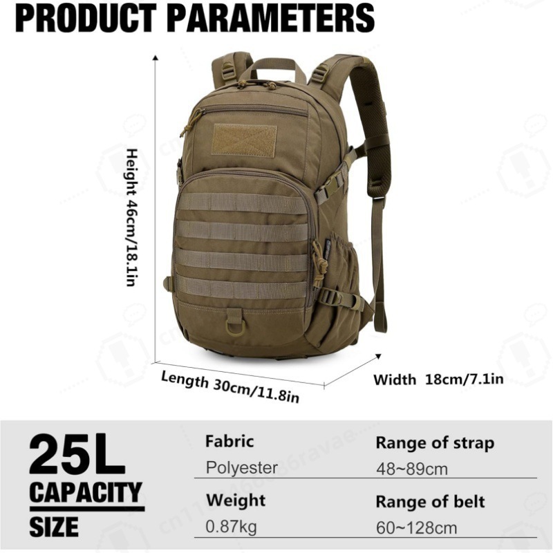 Waterproof Outdoor Tactical Ba - Rucksack Military Style recensione e prezzo