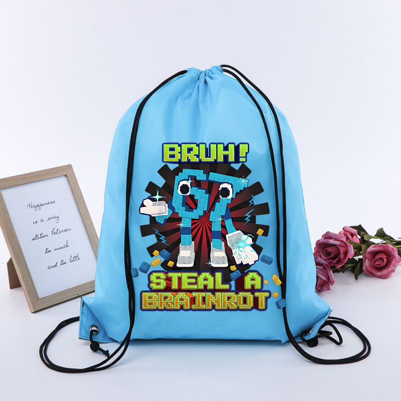 Steal A Brainrot 67 Six Seven  - Drawstring Gym Bag recensione e prezzo