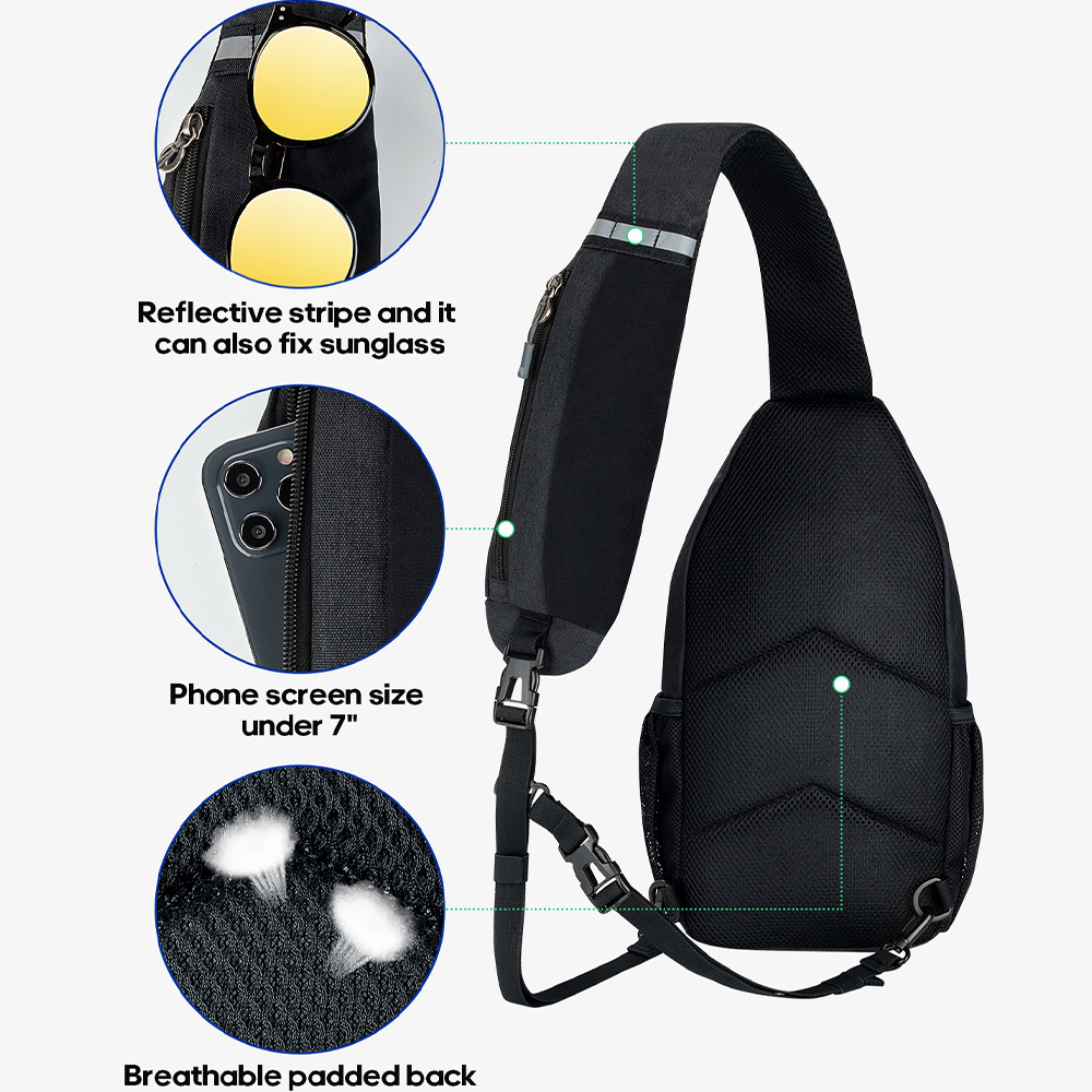 WATERFLY Crossbody Sling Bag C - Sling Backpack Shoulder recensione e prezzo