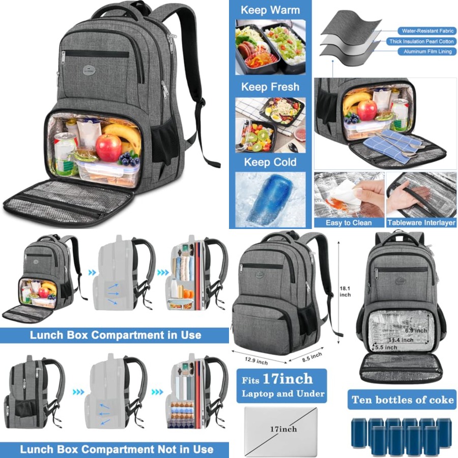 Work Backpack for Men, Large A - Travel Backpack Anti Theft recensione e prezzo
