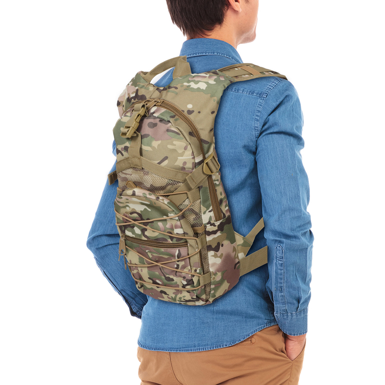 Military Style Camouflage Back - Rucksack Military Style recensione e prezzo