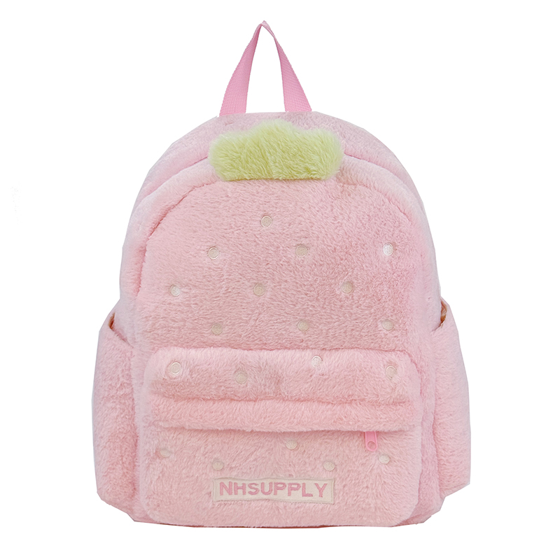 Plush Strawberry Classic Solid - Fashion Backpack Women recensione e prezzo