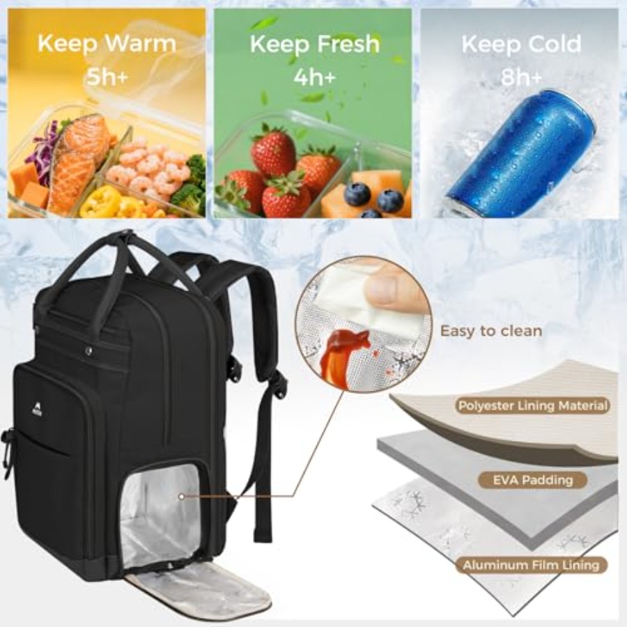 Teacher Backpack with Lunch Co - Laptop Backpack 15.6 recensione e prezzo