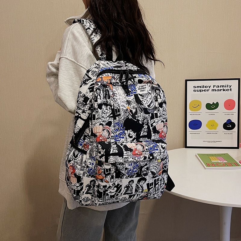 Trendy One Piece Luffy Anime B - School Backpack Teen recensione e prezzo