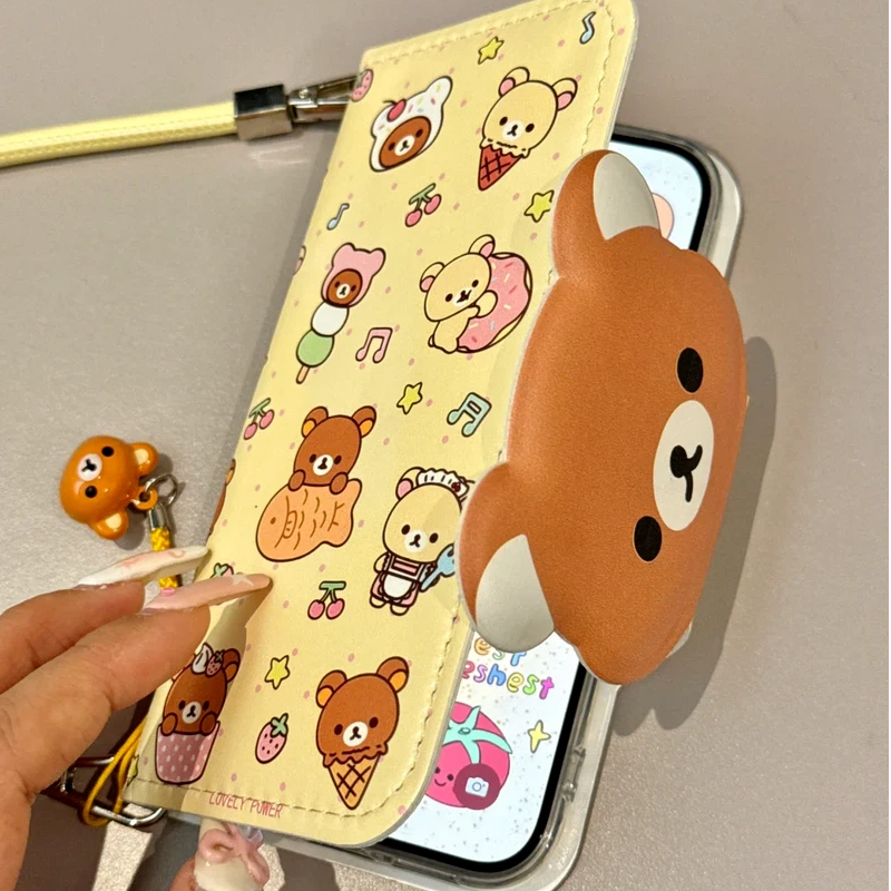 Rilakkuma Cute Cartoon Flip Le - Mini Backpack Purse recensione e prezzo