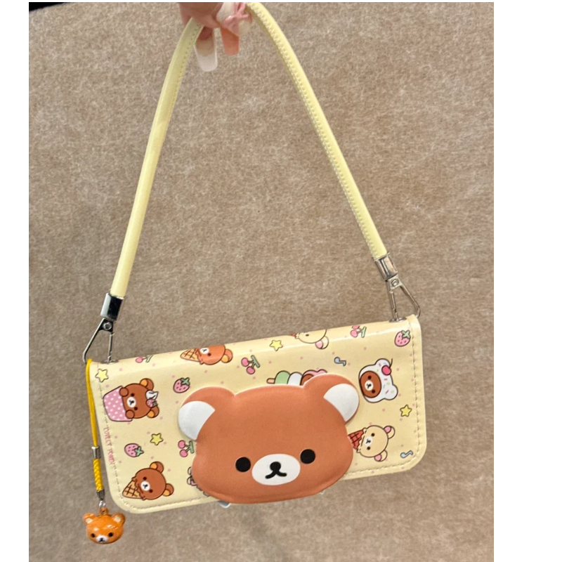 Rilakkuma Cute Cartoon Flip Le - Mini Backpack Purse recensione e prezzo