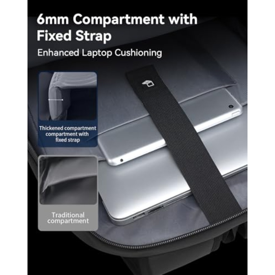 17.3'' Laptop Backpack for Men - Travel Backpack Anti Theft recensione e prezzo