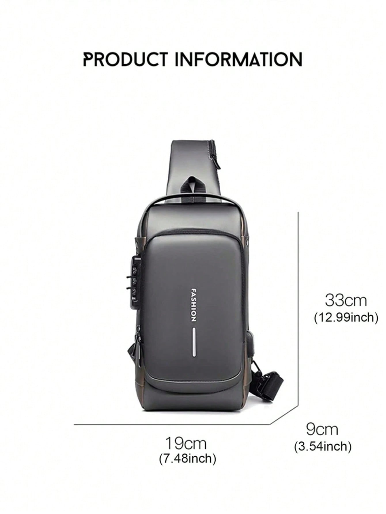 Men's Bags Shoulder Messenger  - Sling Backpack Shoulder recensione e prezzo