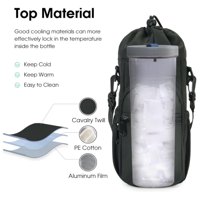Water Bottle Holder with Strap - Hydration Pack Outdoor recensione e prezzo