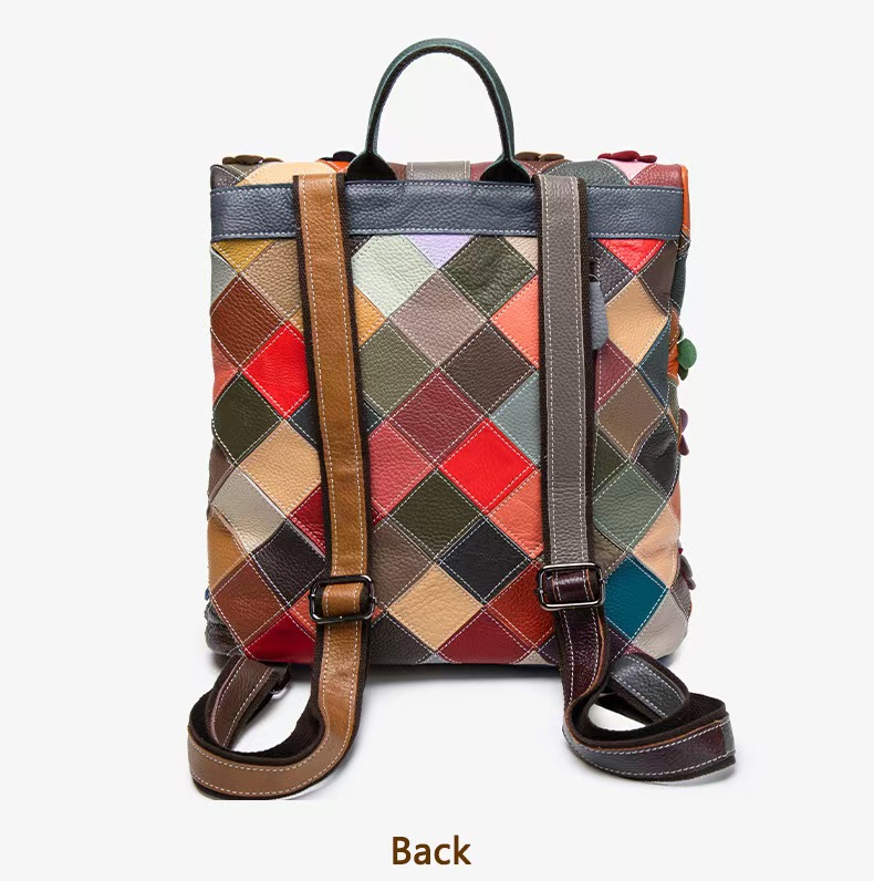 Vintage Women Genuine Leather  - Fashion Backpack Women recensione e prezzo