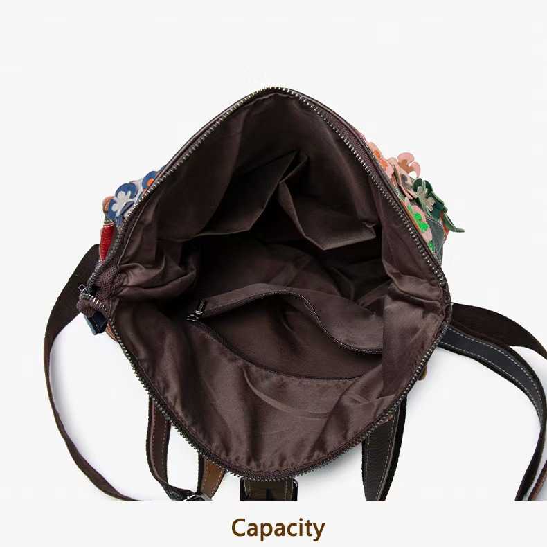Vintage Women Genuine Leather  - Fashion Backpack Women recensione e prezzo