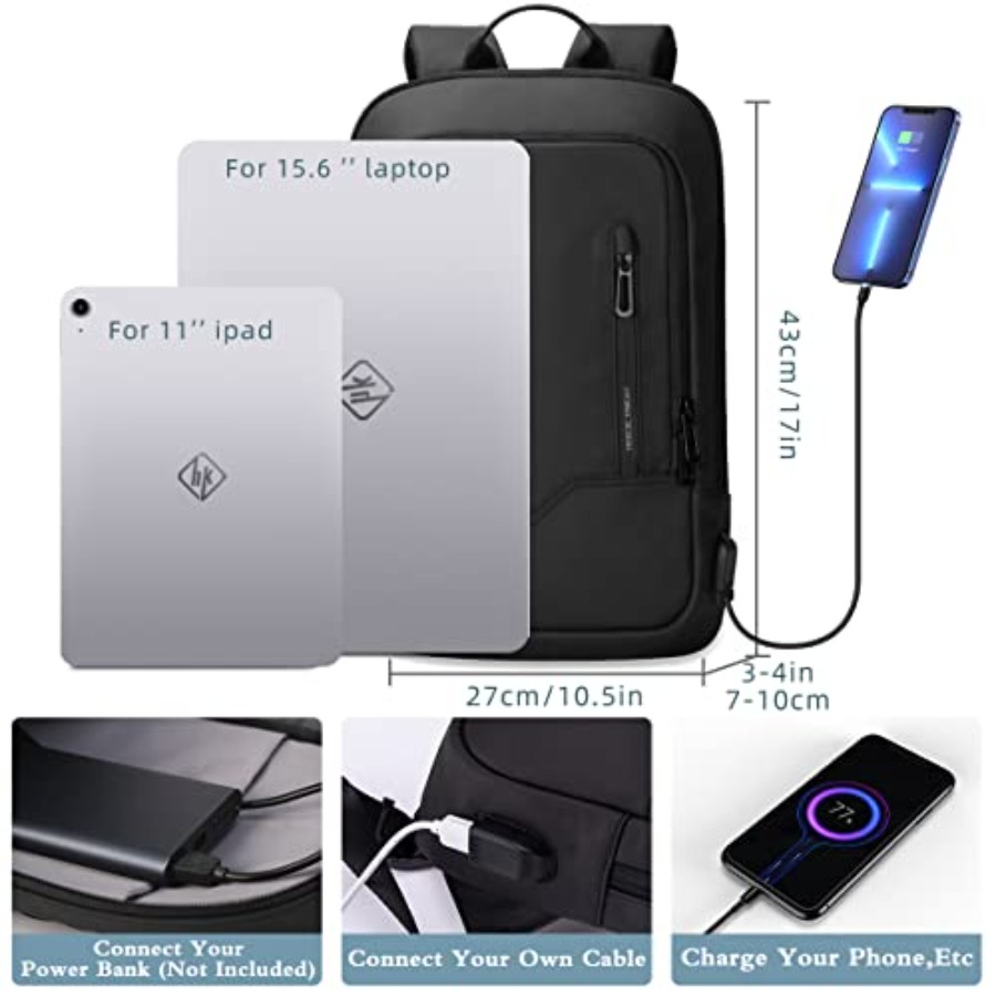 Backpack for Men Business Slim - Travel Backpack Anti Theft recensione e prezzo
