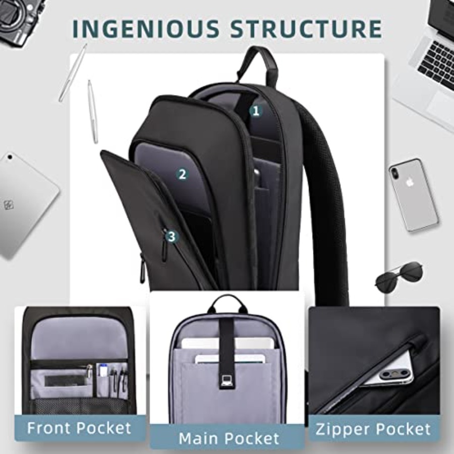 Backpack for Men Business Slim - Travel Backpack Anti Theft recensione e prezzo