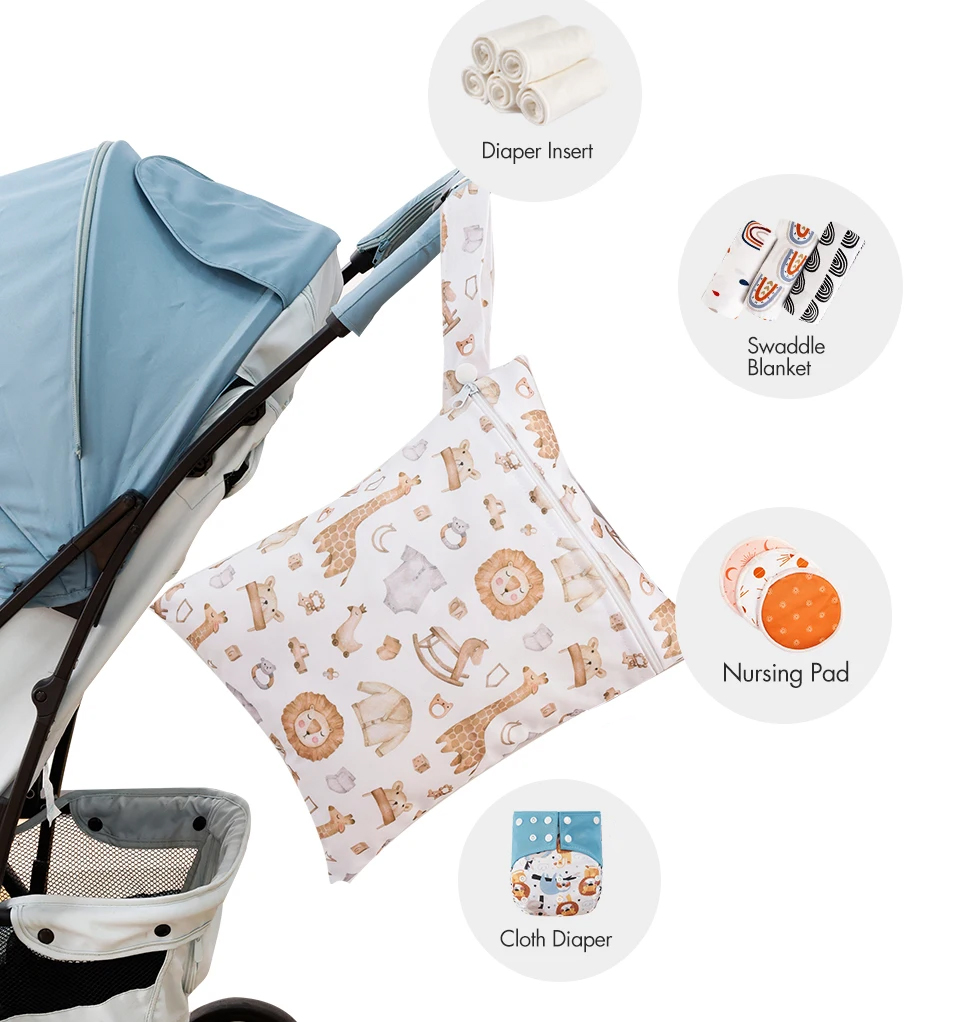 3PCS Travel Wash Cosmetic Bag  - Backpack Diaper Bag recensione e prezzo