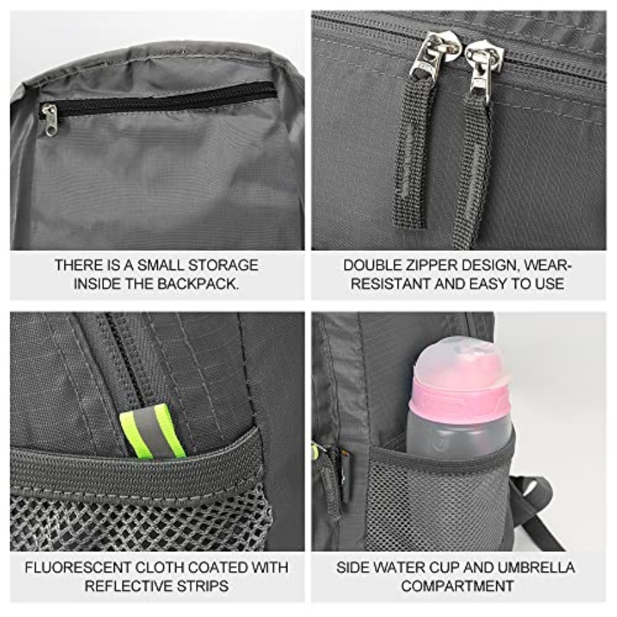 INOXTO 20L Lightweight Hiking  - Foldable Backpack Small recensione e prezzo