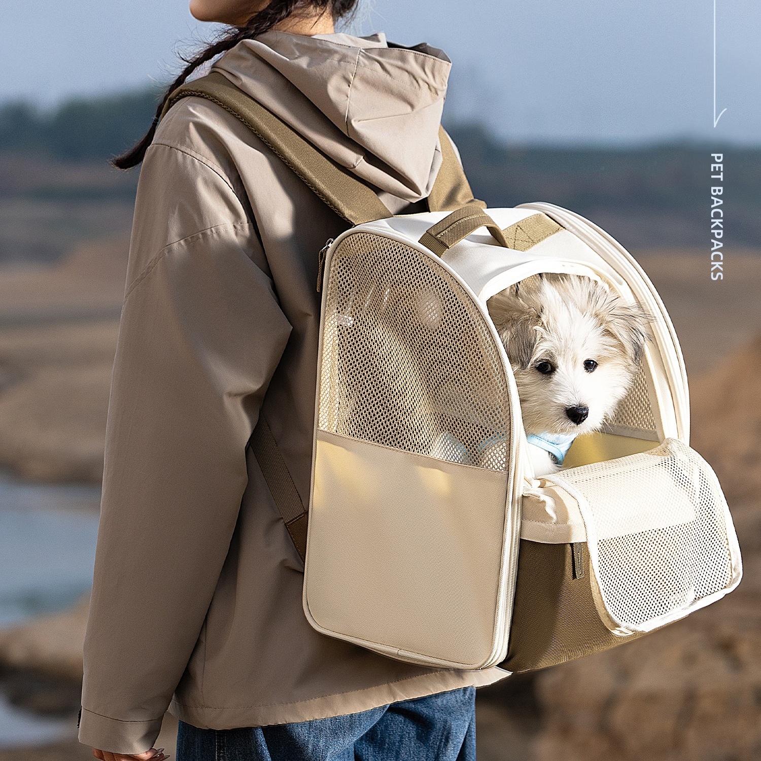 Pet Carrier Backpack Breathabl - Foldable Backpack Small recensione e prezzo