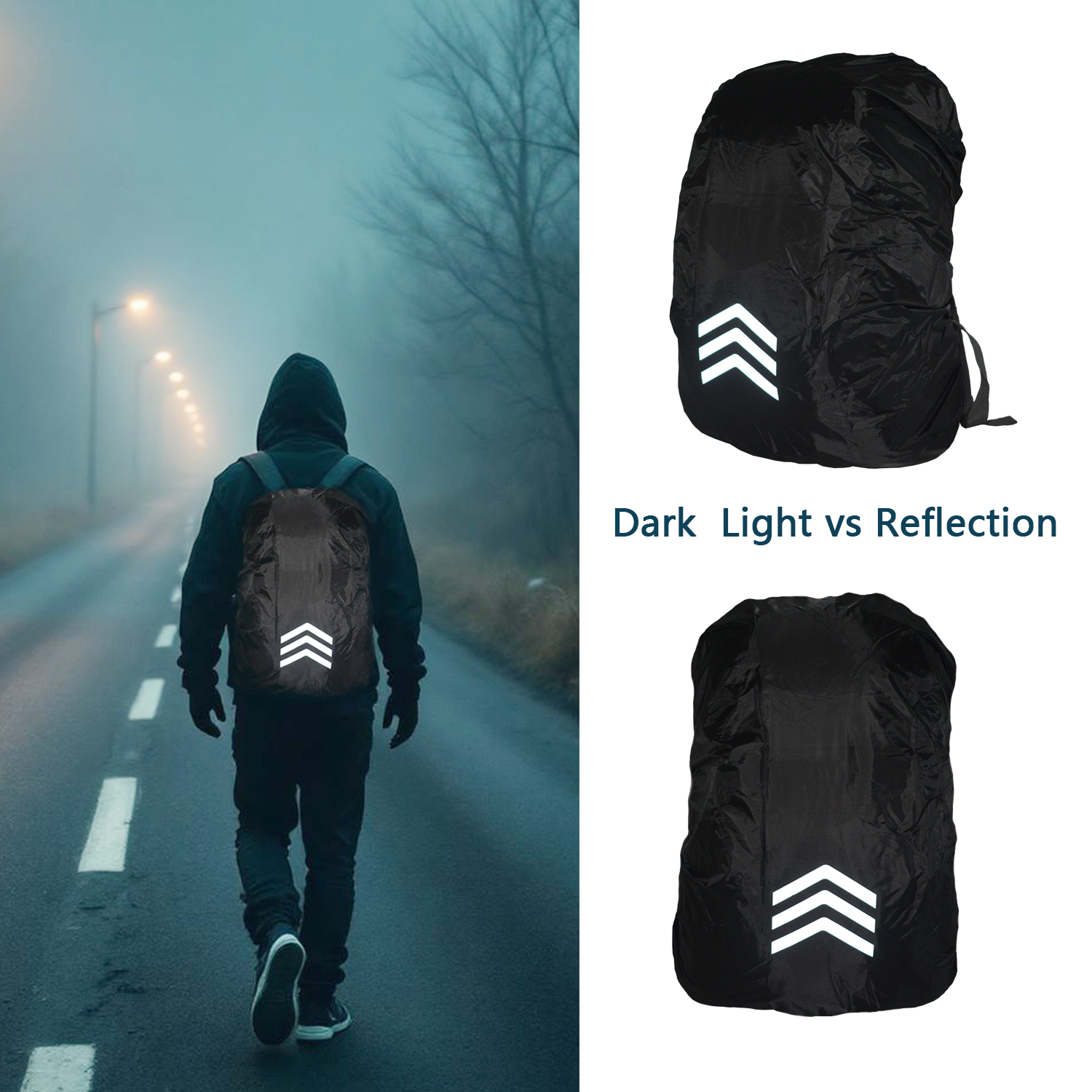 10-55L Waterproof Backpack Cas - Rain Cover Backpack recensione e prezzo