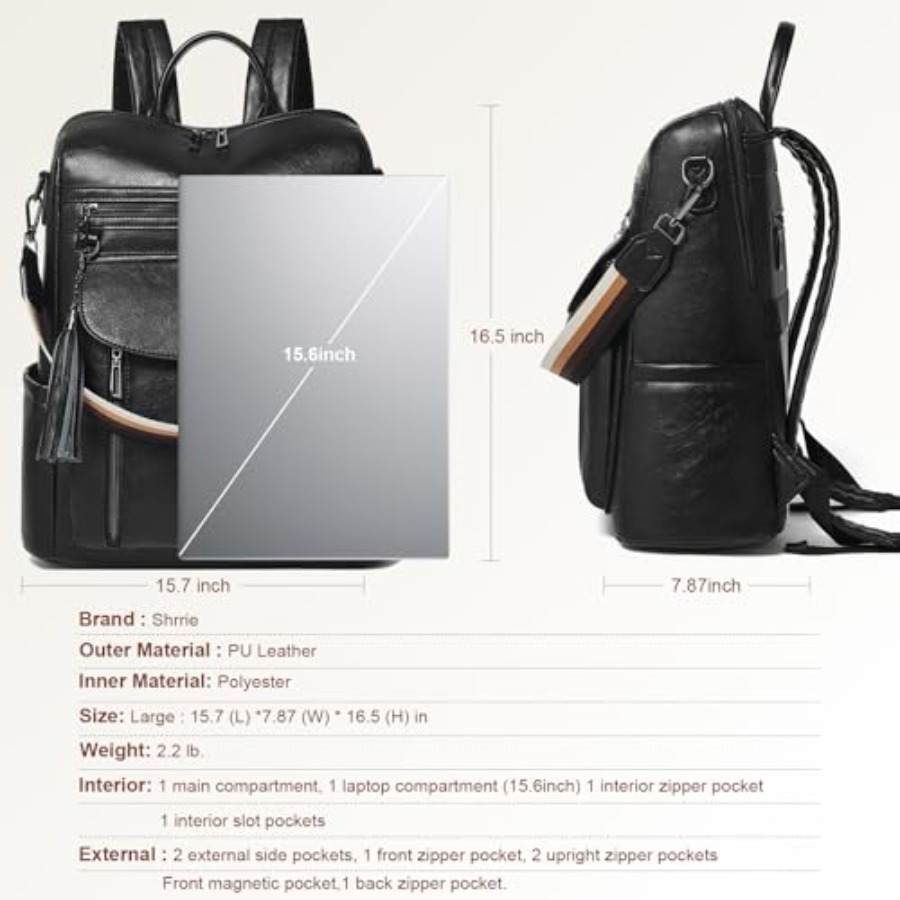 Laptop Backpack for Women 15.6 - Laptop Backpack 15.6 recensione e prezzo