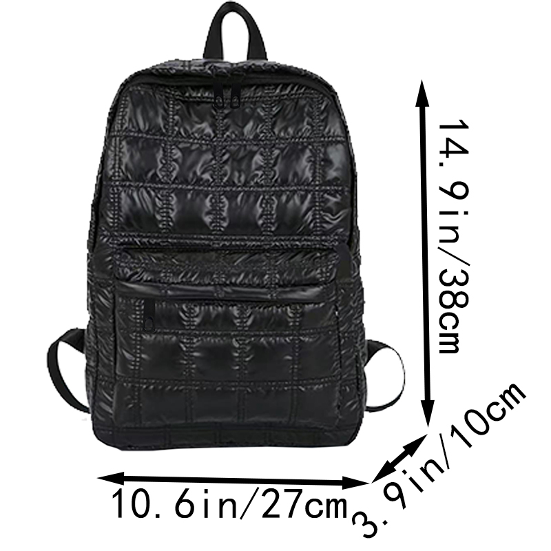 Trendy Stylish Shiny Backpack  - Canvas Backpack Casual recensione e prezzo