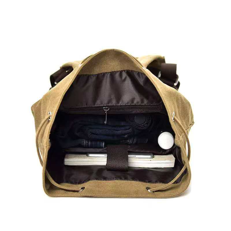 2026 Canvas backpack with dual - Canvas Backpack Casual recensione e prezzo