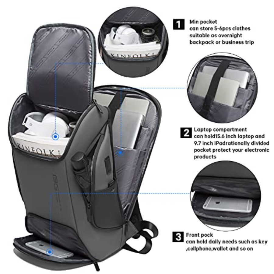 Business Laptop Smart backpack - Laptop Backpack 15.6 recensione e prezzo