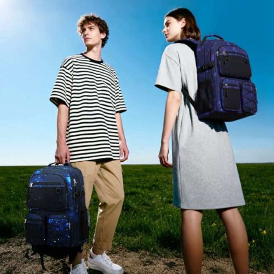 Multi-Pocket Backpack for Trav - Laptop Backpack 15.6 recensione e prezzo