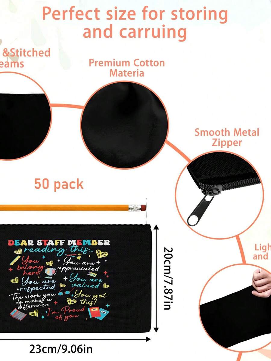 Durable Canvas Zipper Pouch Mu - Canvas Backpack Casual recensione e prezzo