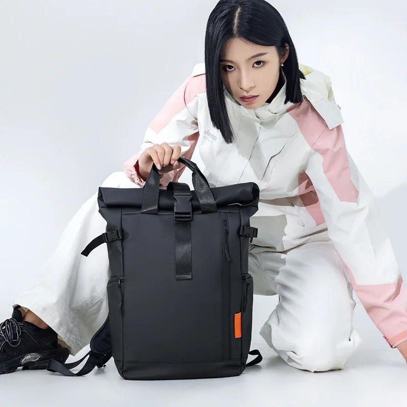 Unisex Fashionable Minimalist  - Canvas Backpack Casual recensione e prezzo