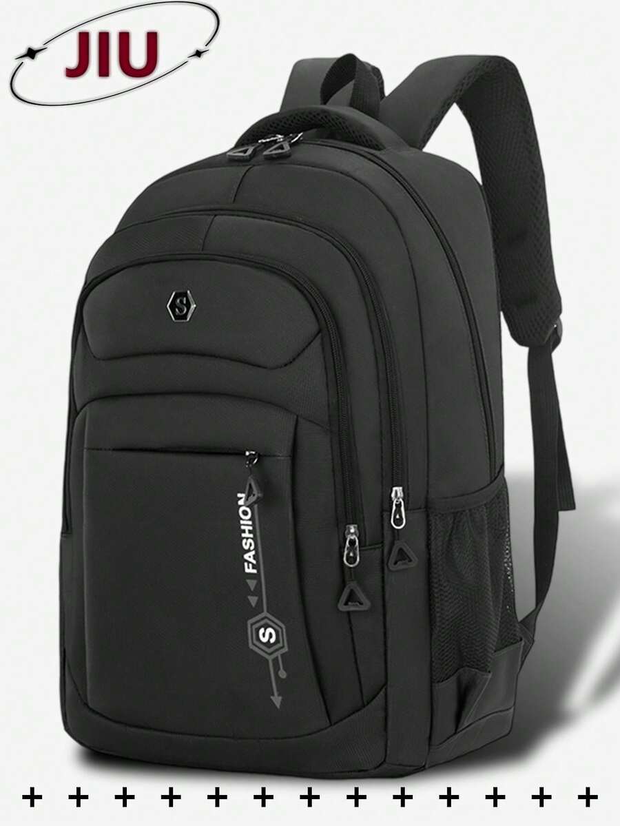 Multi-Compartment Letter Print - Laptop Backpack 15.6 recensione e prezzo