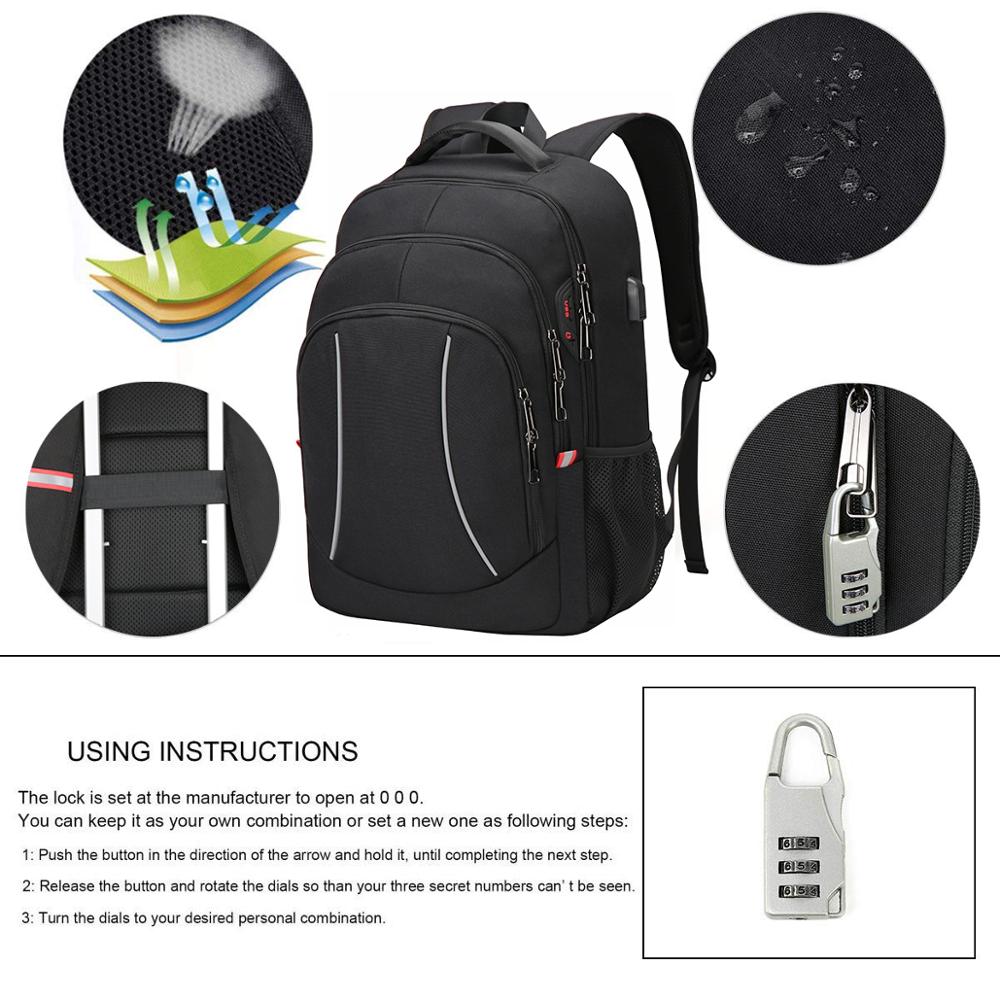 Men Multifuction Travel Laptop - Laptop Backpack 15.6 recensione e prezzo