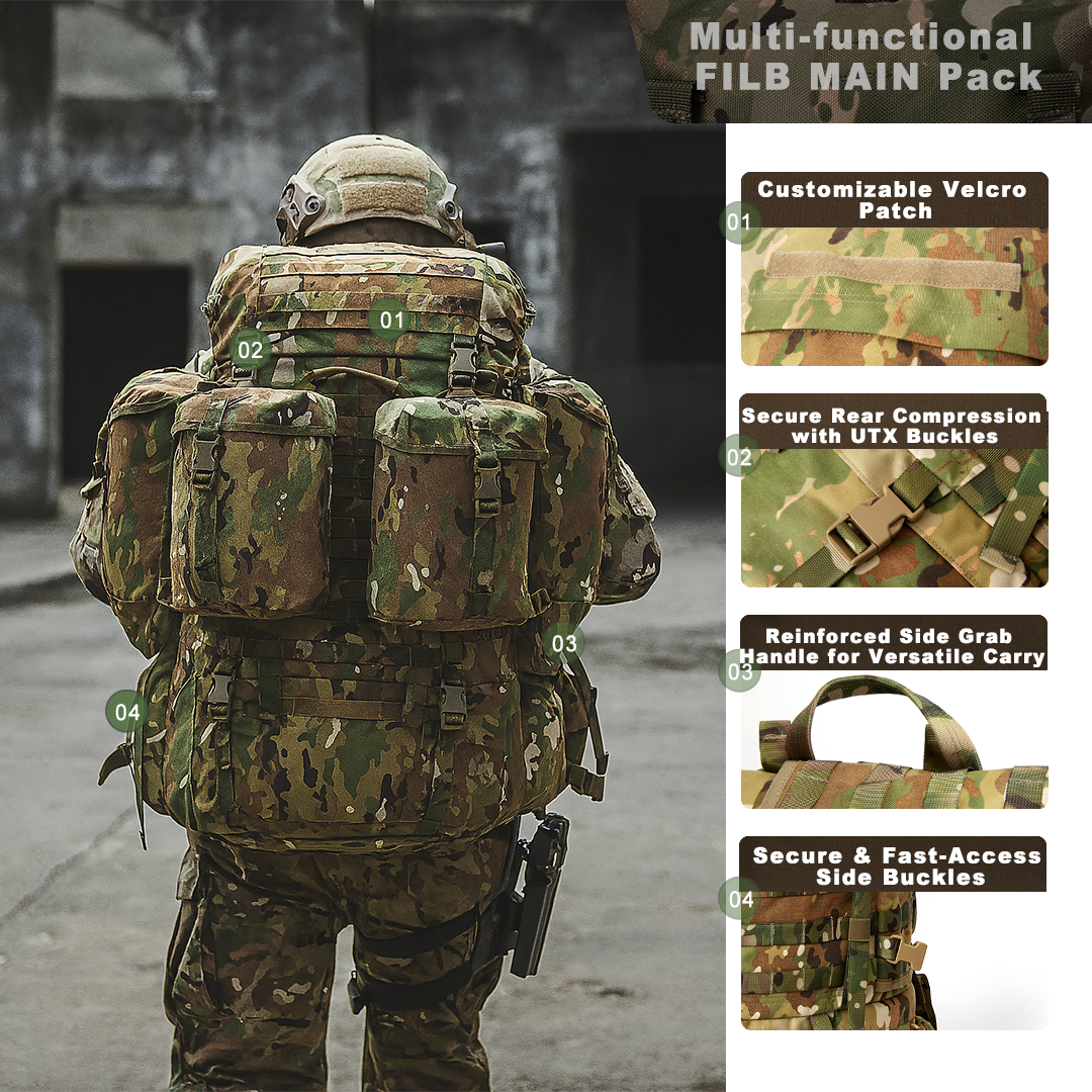 USMC FILBE Main Pack – OCP Cam - Rucksack Military Style recensione e prezzo