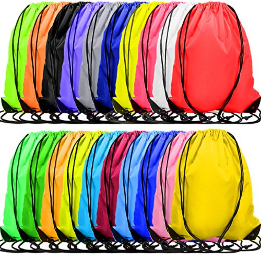 60 Pieces Drawstring Backpack  - Drawstring Gym Bag recensione e prezzo
