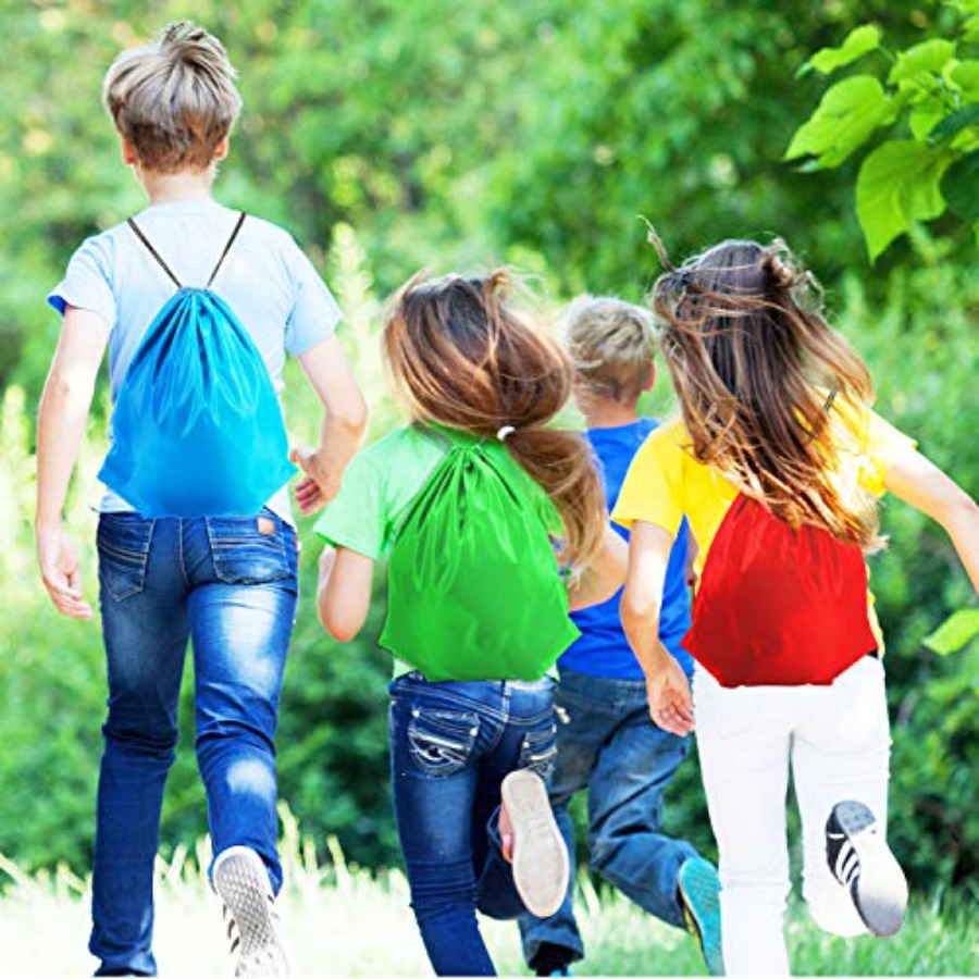 60 Pieces Drawstring Backpack  - Drawstring Gym Bag recensione e prezzo