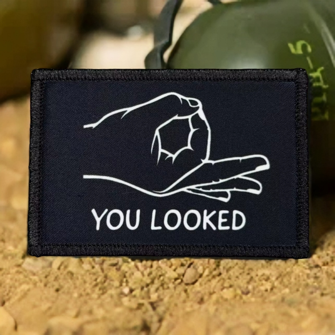 You Looked Morale Badge Patche - Urban Backpack Tactical recensione e prezzo