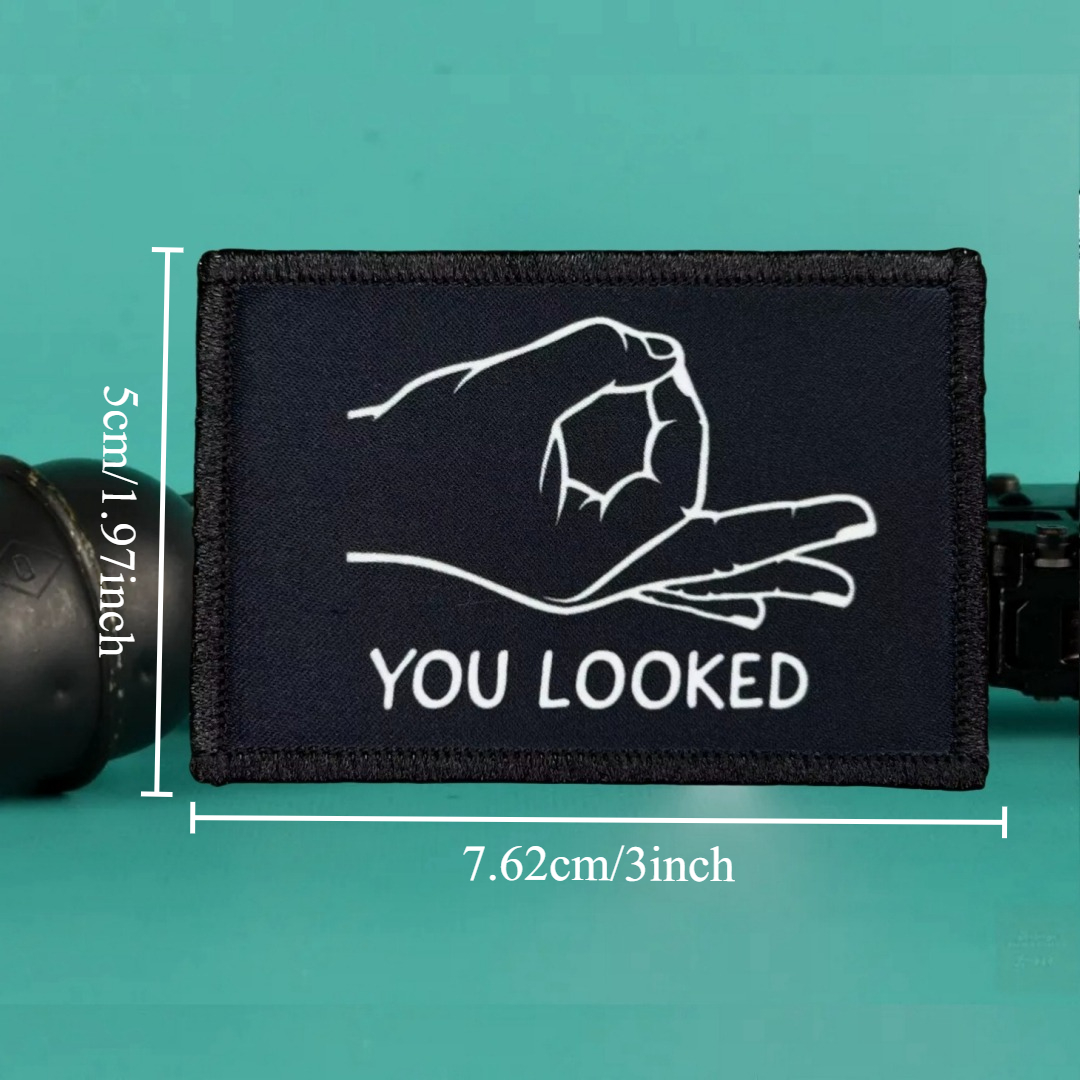 You Looked Morale Badge Patche - Urban Backpack Tactical recensione e prezzo