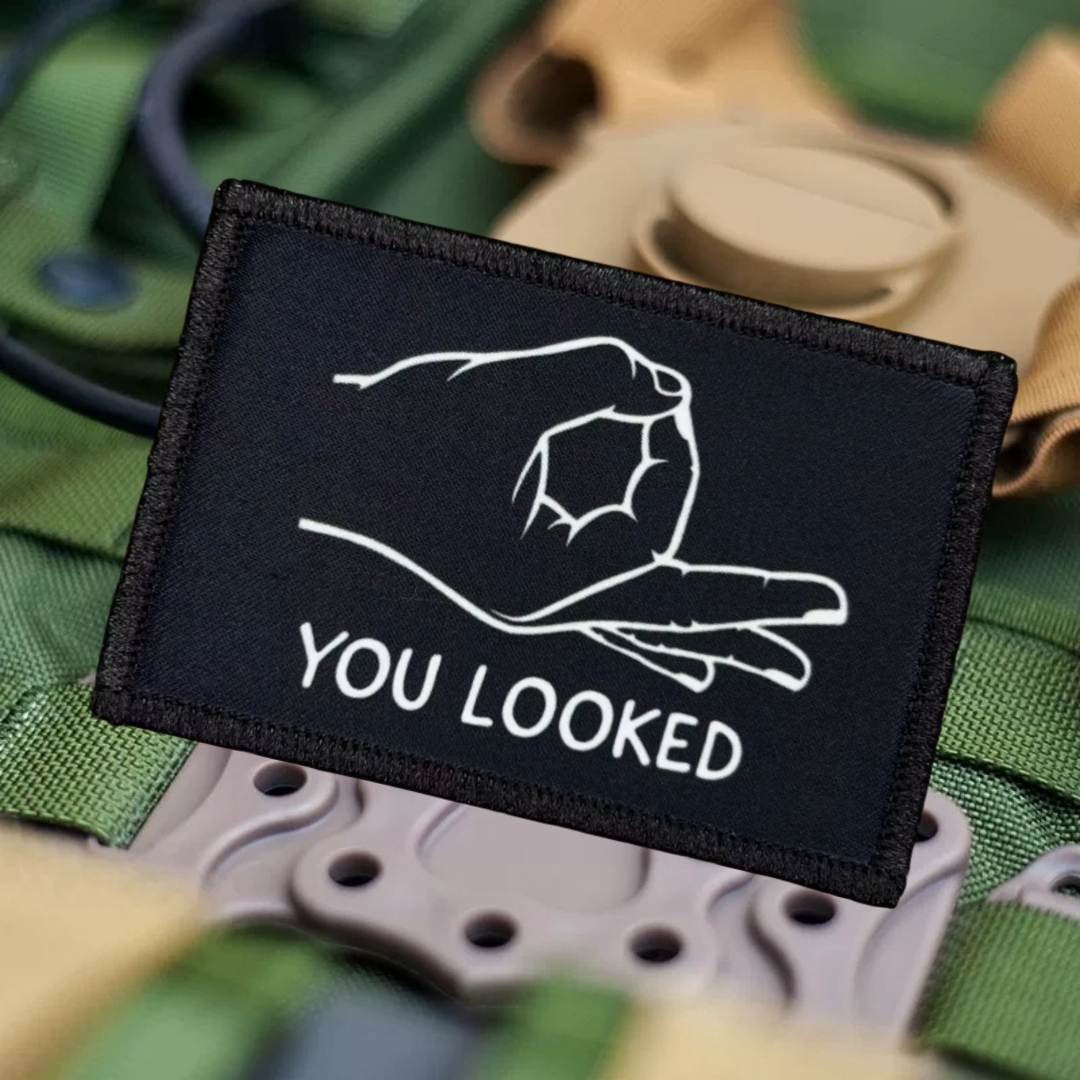 You Looked Morale Badge Patche - Urban Backpack Tactical recensione e prezzo