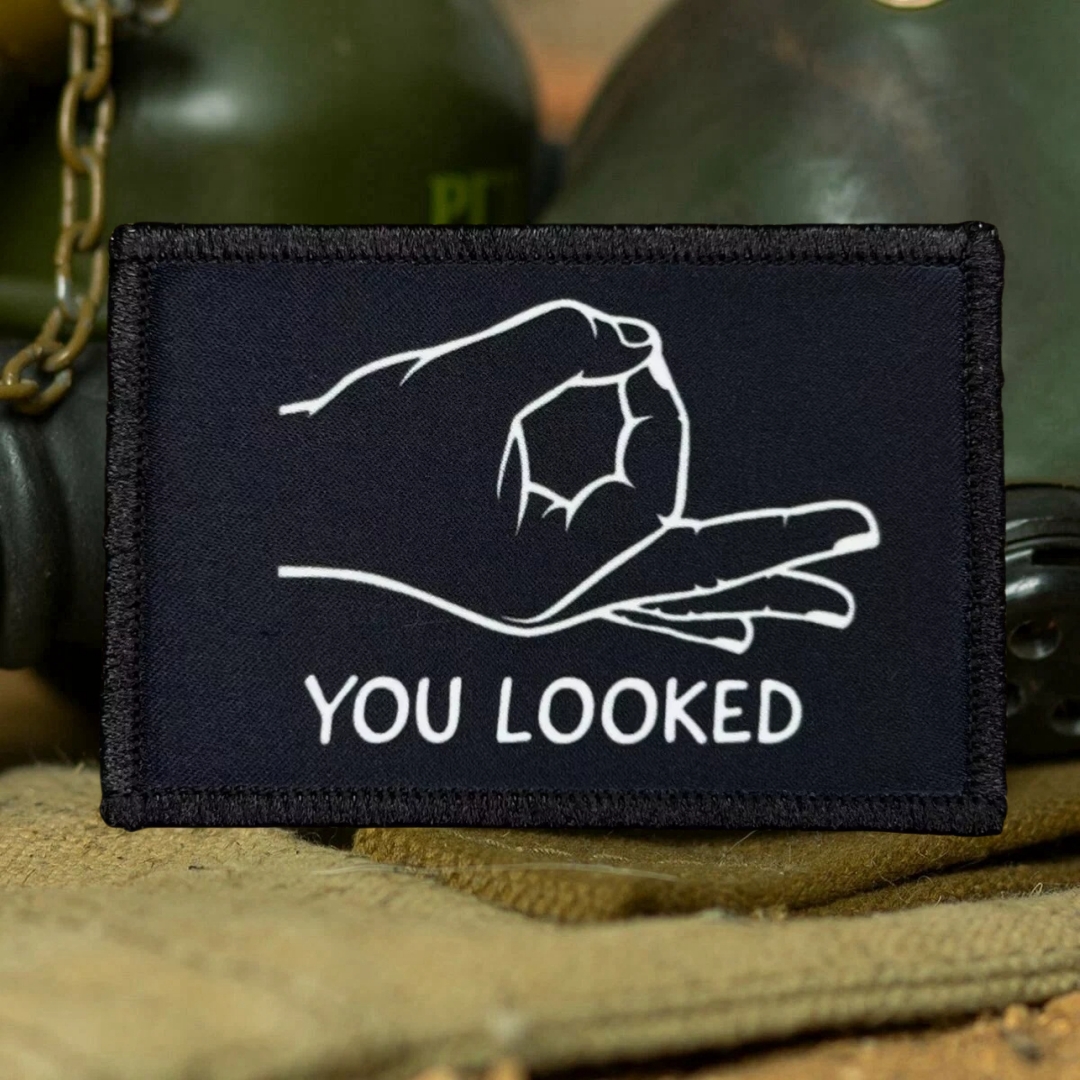 You Looked Morale Badge Patche - Urban Backpack Tactical recensione e prezzo
