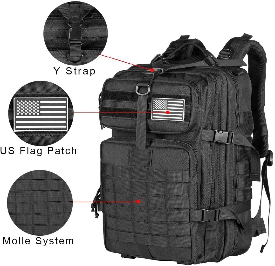 AA 60L Army Military Tactical  - Urban Backpack Tactical recensione e prezzo