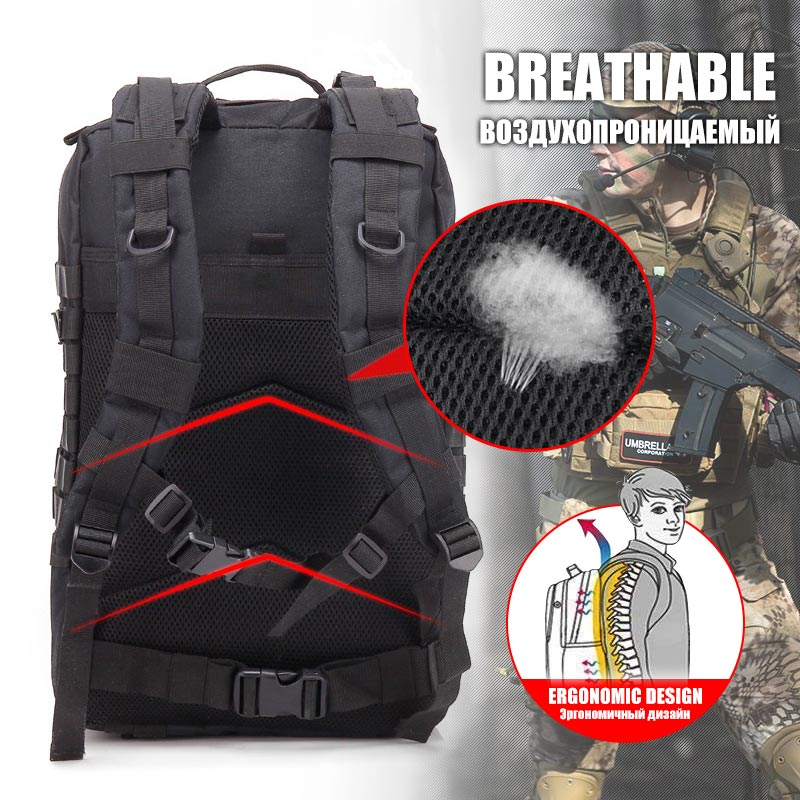 AA 60L Army Military Tactical  - Urban Backpack Tactical recensione e prezzo