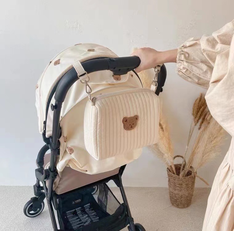 Embroidered Mommy Bag Handbag  - Backpack Diaper Bag recensione e prezzo