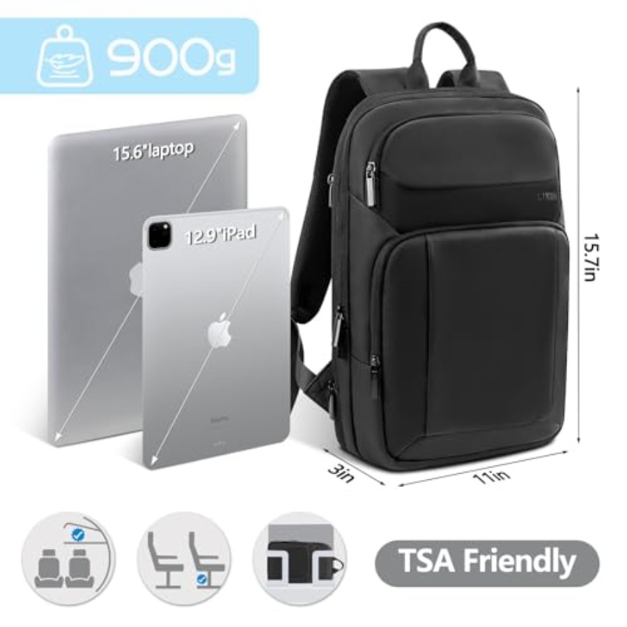Backpack for Men Slim and Expa - Travel Backpack Anti Theft recensione e prezzo