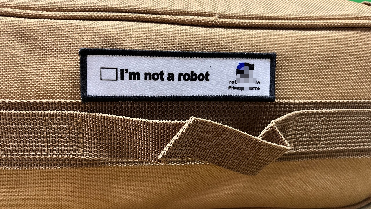 I'm Not A Robot Tactical Patch - Urban Backpack Tactical recensione e prezzo